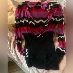 Y2K Cache Multicolor Knit Sweater